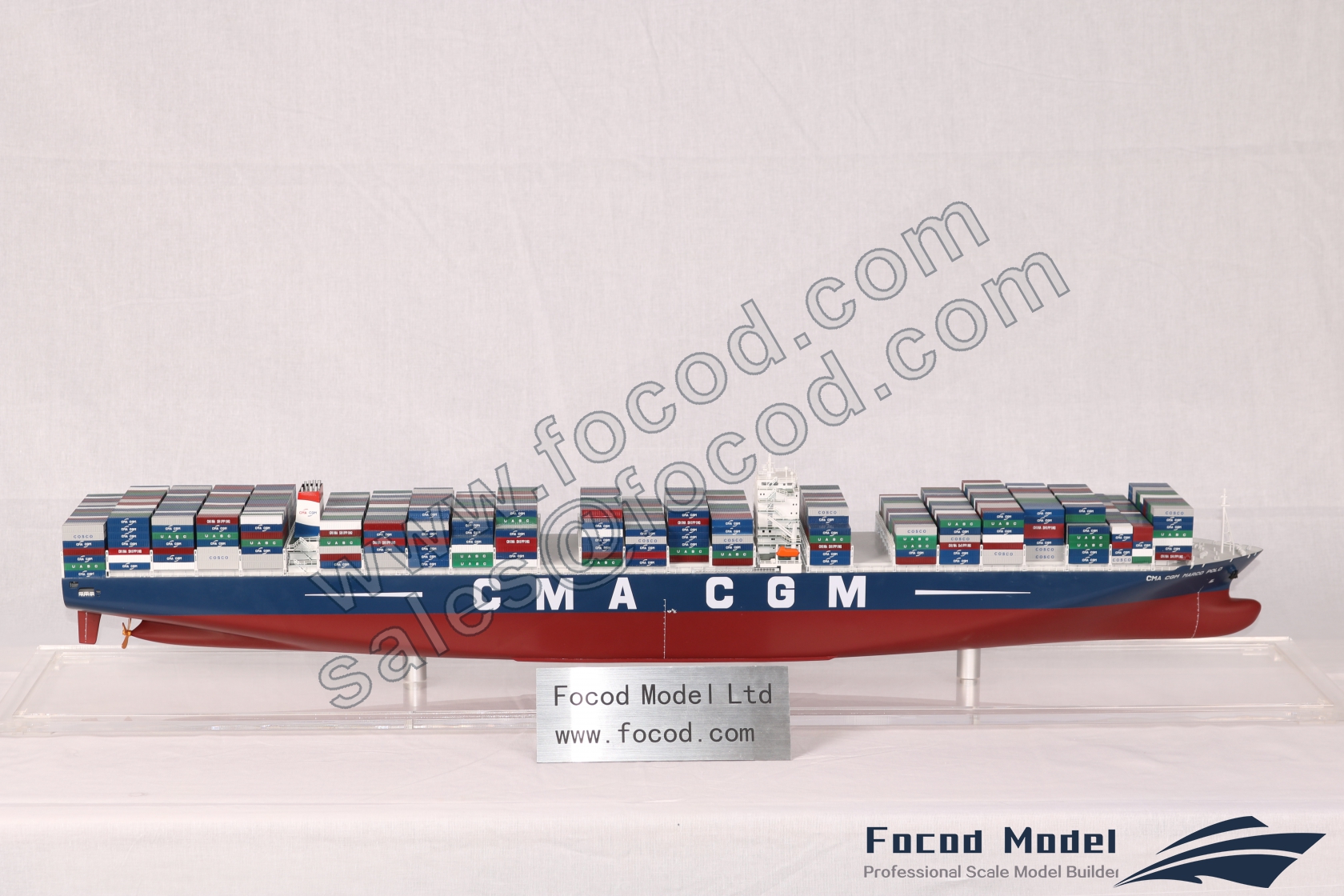 customized model of CMA CGM 396m Container Ship MARCO POLO